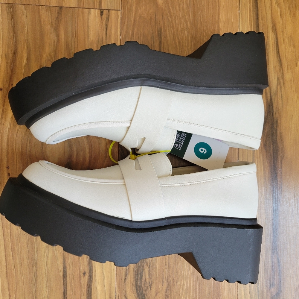 🎯nwt wild fable lacey loafer shoes with memory foam - Picture 7 of 11